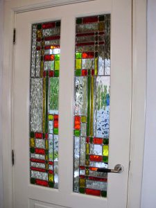 4 Glas in Lood deur-panelen